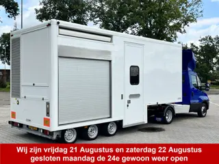 DOORNWAARD DT6900OZ Trailer BE oplegger Verkoopwagen WC-Unit Aggregaat Omvormer 220V Luifel Watertan