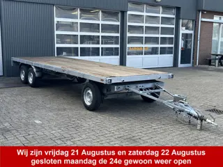 Hapert V3500 Aanhanger 6.0 Meter Plateauwagen Openlaadbak Pick-up Aanhangwagen Plateau