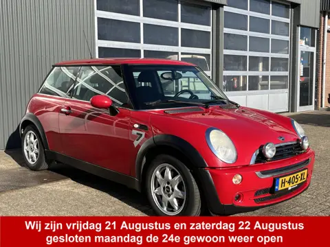 MINI Mini 1.6 16v One D Anniversary Airco Telefoonvoorbinding Cruise controle Mistlampen voor Annive