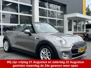 MINI Cabrio 1.5 Cooper Salt Airco Cruise control Stoelverwarming Stuurwiel multifunctioneel Telefoon