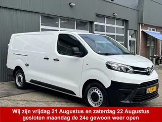 Toyota ProAce Worker 2.0 D-4D Long Airco Cruise controle Trekhaak 2500kg trekgewicht 2-Persoons Tele