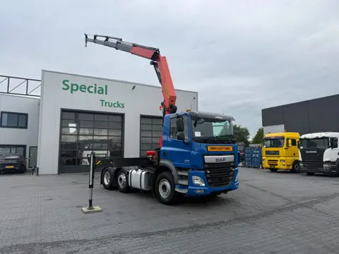 DAF CF 510 6x2*4 / Trekker / Euro 6 / Retarder / Palfinger PK22002-EH C / 889 kraanuren