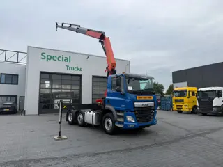 DAF CF 510 6x2*4 / Trekker / Euro 6 / Retarder / Palfinger PK22002-EH C / 889 kraanuren