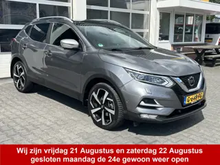 Nissan QASHQAI 1.3 DIG-T Tekna Airco Cruise controle Lederbekleding Navigatiesysteem 360°camera Pano
