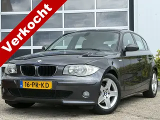 BMW 1-serie 120i High Executive 150pk | Airco automatisch | Bluetooth audio | Cruise control | Licht