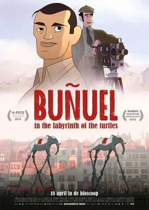 Buñuel IN THE LABYRINTH OF THE TURTLES poster.