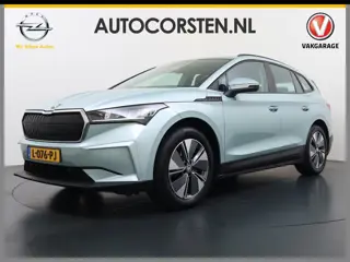 Škoda Enyaq iV 60 Trekhaak Navi Ecc Apple Carplay Android Auto Zonnescherm zijruiten Cruise Control 