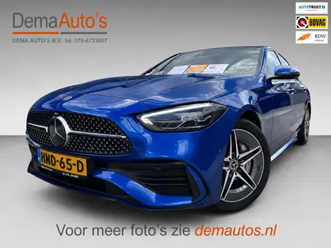 Mercedes-Benz C-klasse 300 e AMG BLACK-LINE 313PK SOH-TEST/LUCHTVERING/PANO/V-COCKPIT/NAVI/DAB/CARPL