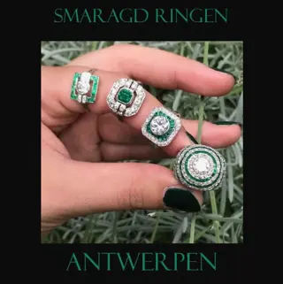 Smaragd vintage juwelen en sieraden