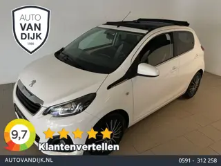 Peugeot 108 1.0 e-VTi Active TOP! CABRIO OPEN DAK AIRCO ELEK RAMEN CENT VERG 1STE EIG ZEER NETTE AUT