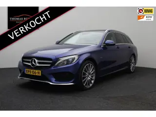 Mercedes-Benz C-klasse Estate 350 e Business Solution AMG 2017 | Airco | Trekhaak | Navigatie | Burm