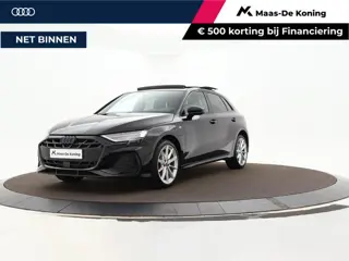 Audi A3 Sportback 45 TFSIe 272pk S-tronic S edition Competition · Panoramadak · Sonos Audio · Camera