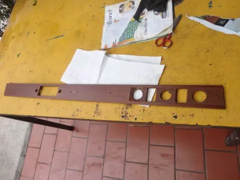 Wood for dashboard Lamborghini Espada series 1-2