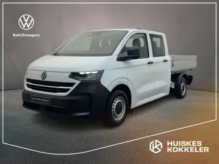 Volkswagen e-Transporter Pick-up Dubbele Cabine L2 136pk 71 kWh | 6-zits | Trekhaak (2000kg) | Camer