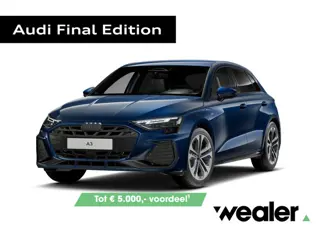 Audi A3 Sportback S edition 40 TFSI e 150 kW / 204 PK Sportback 6 ve