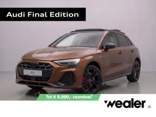 Audi A3 Sportback S edition Competition 45 TFSI e 200 kW / 272 PK | Ipanemabraun Audi Exclusive | Pa