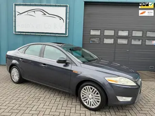 Ford Mondeo 2.3-16V Ghia Automaat Uniek 1e Eigenaar Leder Navi Clima Elec dak Cruise bi-Xenon 17" lm