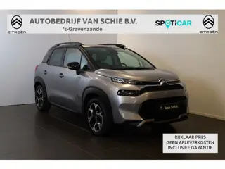 Citroën C3 Aircross PT 130 Shine Automaat-6 Camera | Sensoren V + A | Panorama dak | 17" | Leer