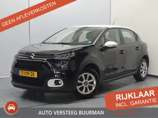 Citroen C3 1.2 PureTech You CruiseControl, Navigatie, Stoelverw., Airco, Applecarpl./Andr. Auto