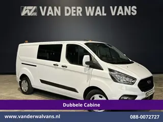 Ford Transit Custom 2.0 TDCI 130pk L2H1 Dubbele Cabine Euro6 Airco | 5-Zits | Camera | LED | Tachogr