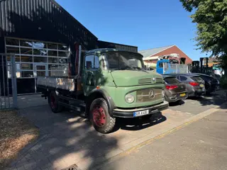 Mercedes-Benz 710 4X4 + Palfinger kraan / Oldtimer / 52.539km !!