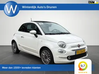 Fiat 500 0.9 TwinAir Turbo Lounge Panoramadak|Cruise|Clima