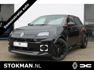 Renault 5 comfort range Iconic Black Cinq - 52 kWh | Speciale Editie | Lederen bekleding | Harman Ka