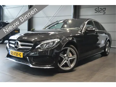 Mercedes-Benz C-Klasse 180 AMG Pakket leer camera cruise trekhaak 18 inch !!