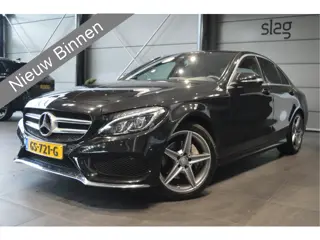 Mercedes-Benz C-Klasse 180 AMG Pakket leer camera cruise trekhaak 18 inch !!