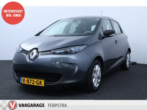 Renault ZOE R90 Life 41 kWh/ HUURACCU!/ Clima/ Cruise/ Elek. pakket/ Isofix/ Bluetooth/ Multi. LEDER