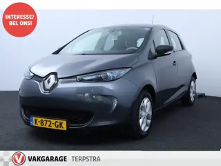 Renault ZOE R90 Life 41 kWh/ HUURACCU!/ Clima/ Cruise/ Elek. pakket/ Isofix/ Bluetooth/ Multi. LEDER