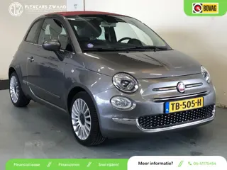 Fiat 500 C 0.9 TwinAir Turbo Lounge - Automaat - Panodak - Navi - Climate - Org.NL