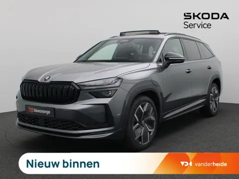 Skoda Kodiaq 1.5 TSI PHEV Sportline Business 204PK DSG Pano-Schuifdak, Trekhaak, 20" LM Velgen, Stoe
