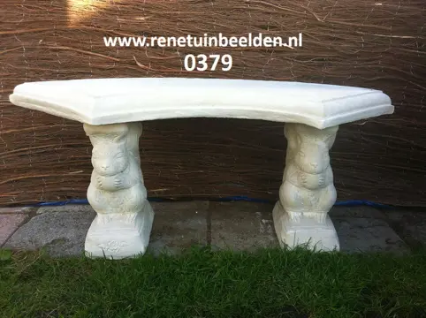 Tuinbank eekhoorn model, nr 0379