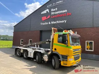 Ginaf X 4241 S 460 8x4 met hts kabelcontainersysteem. BS2135