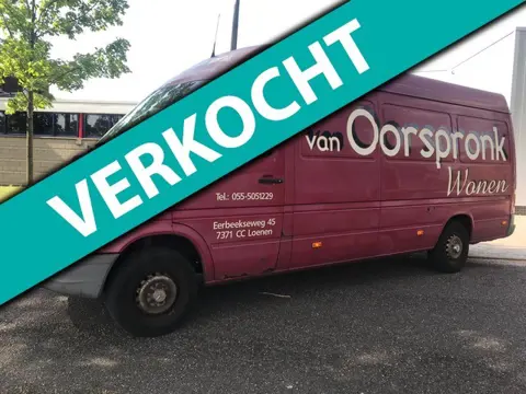 Mercedes-Benz Sprinter 312 D Xlang/hoog GEZOCHT GEVRAAGD ALLE MERCEDES SPRINTER VITO VIANO