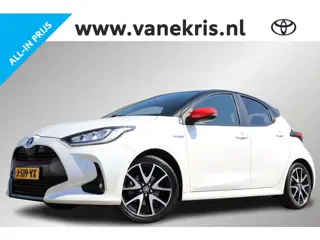 Toyota Yaris 1.5 Hybrid Executive, JBL, BSM, Halfleder, Apple Carplay/Android Auto!