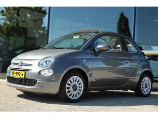 FIAT 500 C 0.9 TWINAIR TURBO AUT. LOUNGE CABRIO | CARPLAY | PDC | CRUISE | CLIMATE | LMV |