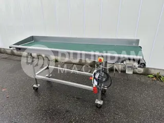Transportband roestvrij staal 205 x 43 cm