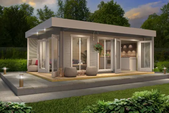 NIEUW Modern tuinhuis Dominica te koop.