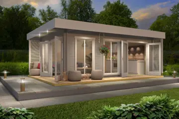 NIEUW Modern tuinhuis Dominica te koop.