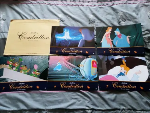 CINDERELLA ( ASSEPOSTER ) lobbycard set.
