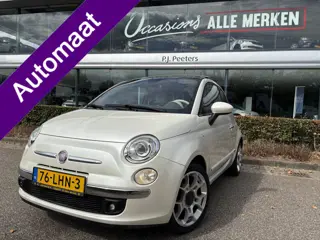 Fiat 500 1.2 Rock schuif/kanteldak - Automaat - Airco - Parkeersensor achter - Lederen bekleding - B