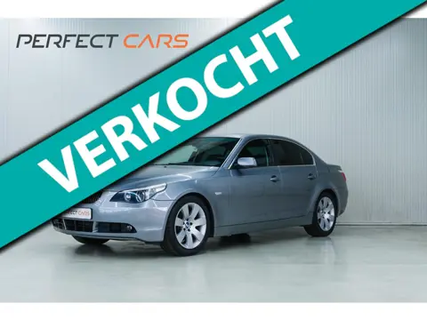 BMW 5-serie 550i, Comfortstoelen, leer, automaat, BTW verrekenbaar