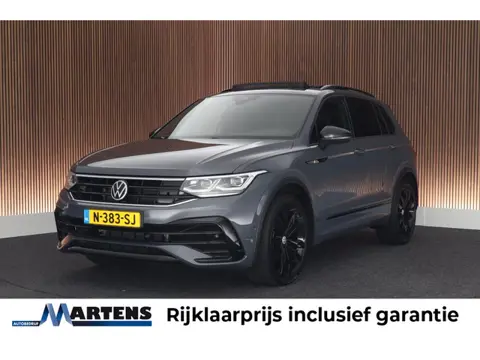 Volkswagen Tiguan 1.5 TSI 150pk DSG R-Line Black Style Trekhaak Camera Leder Memory Standkachel HUD 
