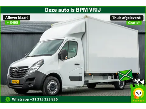 Opel Movano **2.3 Turbo | Bakwagen met Laadklep | 146 PK | Laadvermogen: 1203KG | Cruise | Navigatie