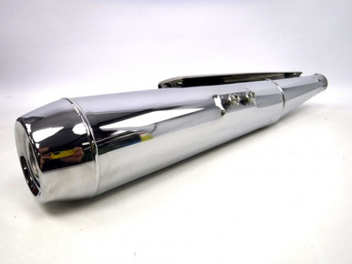 Used uitlaat v7 cafe 750 links chroom
