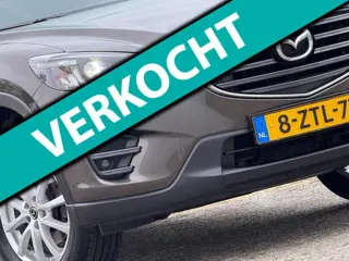 Mazda CX-5 2.0 SkyActiv-G 165 Skylease GT 2WD Automaat - Titanium Mica - Leder/Trekhaak/Stoelverwarm