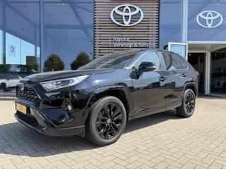 Toyota RAV4 2.5 Hybrid Black Edition Automaat 218pk | Alarm klasse 3 | Rondomzicht camera | Dodehoek