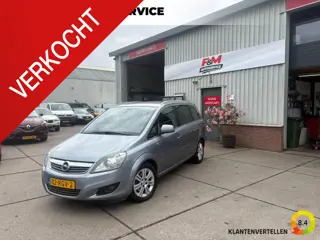 Opel Zafira 1.8 Cosmo 7p, Clima, cruise, pdc achter, trekhaak